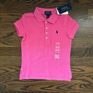 NWT Polo Ralph Lauren Stretch Mesh Pink Polo Shirt | 5